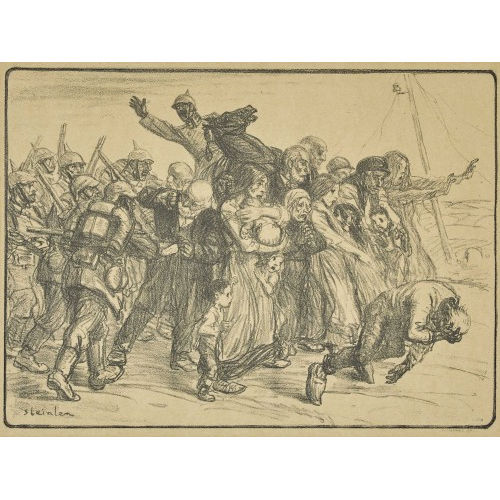 TH�OPHILE-ALEXANDRE STEINLEN : Die Flucht (DOBIASCHOFSKY AUKTIONEN AG)