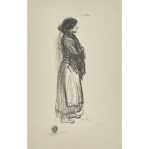TH�OPHILE-ALEXANDRE STEINLEN : 'La Payse' (DOBIASCHOFSKY AUKTIONEN AG)