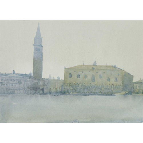 G�RARD DE PAL�ZIEUX : Blick auf Venedig mit dem Markusturm (DOBIASCHOFSKY AUKTIONEN AG)