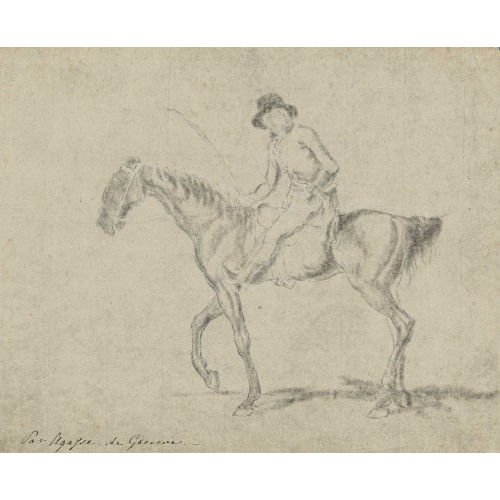 JACQUES-LAURENT AGASSE : Reiter auf Pferd (DOBIASCHOFSKY AUKTIONEN AG)