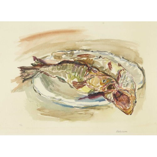 OSKAR KOKOSCHKA : 'Fische' (DOBIASCHOFSKY AUKTIONEN AG)