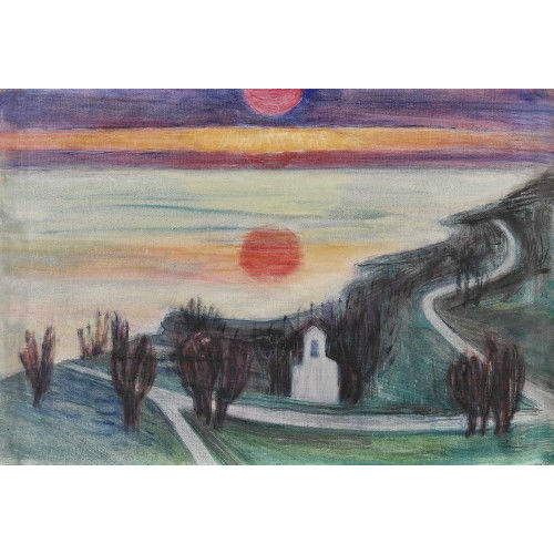 HELENE PFLUGSHAUPT : 'Doppel-Sonne' (DOBIASCHOFSKY AUKTIONEN AG)