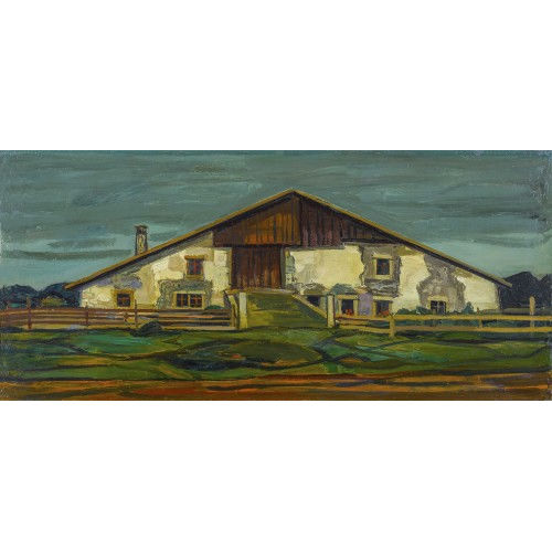 ALBERT SCHNYDER : 'Ancienne ferme' (DOBIASCHOFSKY AUKTIONEN AG)