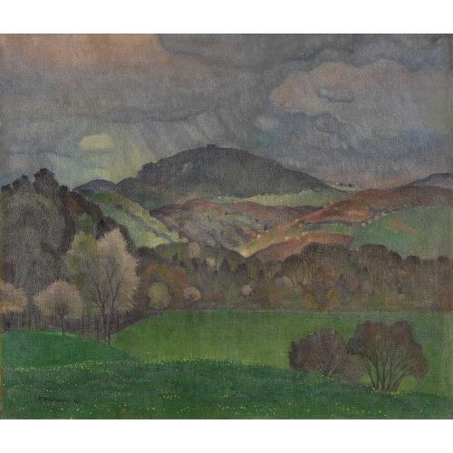 RUDOLF D�RRWANG : Blick auf den Wartenberg (DOBIASCHOFSKY AUKTIONEN AG)