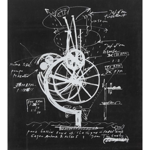 JEAN TINGUELY : Fontaine (DOBIASCHOFSKY AUKTIONEN AG)