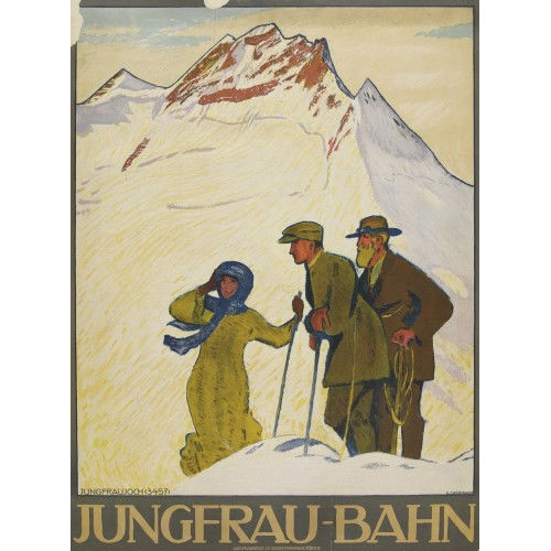 EMIL CARDINAUX : 'Jungfrau-Bahn' (DOBIASCHOFSKY AUKTIONEN AG)