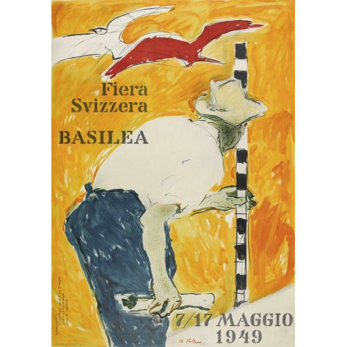 HANS FALK : 'Fiera Svizzera Basilea 1949' (DOBIASCHOFSKY AUKTIONEN AG)
