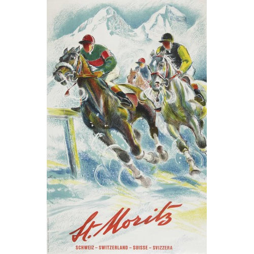 HUGO LAUBI : 'St. Moritz' (DOBIASCHOFSKY AUKTIONEN AG)