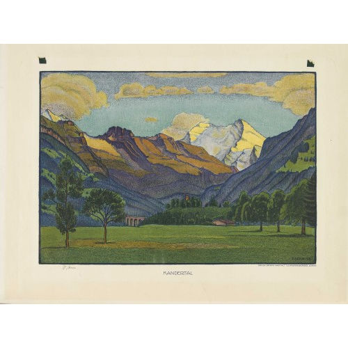 TRAUGOTT SENN : 'Kandertal' (DOBIASCHOFSKY AUKTIONEN AG)