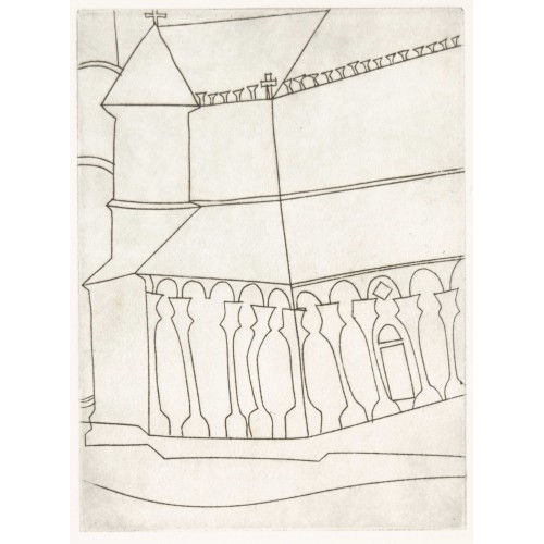 BEN NICHOLSON : 'Fragment of Tuscan Cathedral' (DOBIASCHOFSKY AUKTIONEN AG)