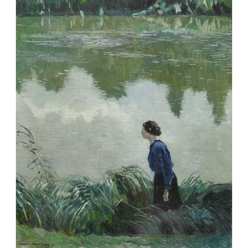 ERNST LIEBERMANN : 'Im Schilf' (DOBIASCHOFSKY AUKTIONEN AG)