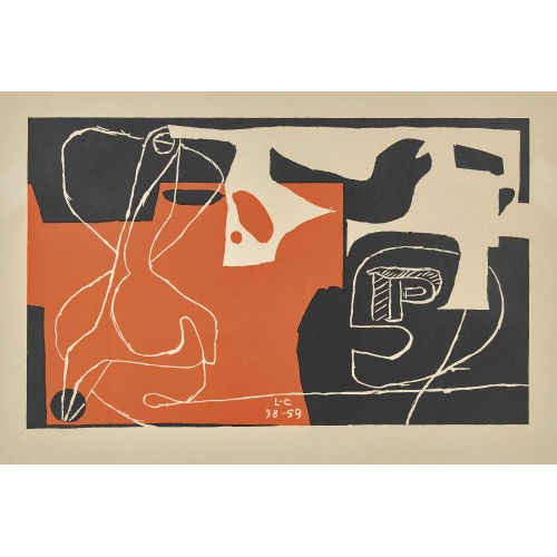 CHARLES-�DOUARD) LE CORBUSIER (EIGTL. JEANNERET : 'Les d�s sont jet�s' (DOBIASCHOFSKY AUKTIONEN AG)