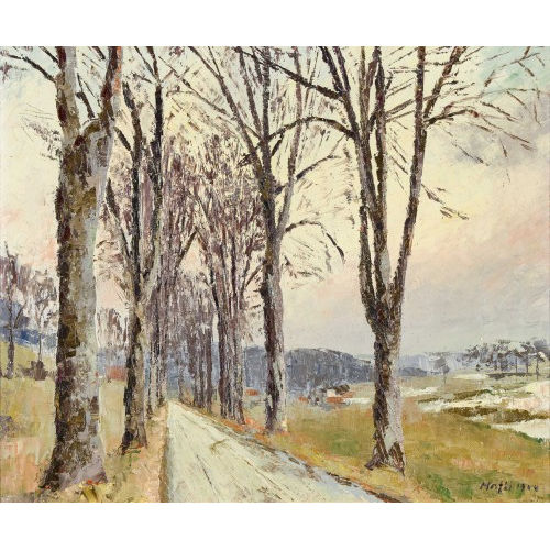 WALTER MAFLI : 'Lever de soleil pr�s de Bourguillon' (DOBIASCHOFSKY AUKTIONEN AG)