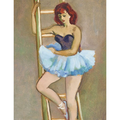 PAUL JAKOB) PAOLO (EIGTL. M�LLER : 'Balleteuse' (DOBIASCHOFSKY AUKTIONEN AG)