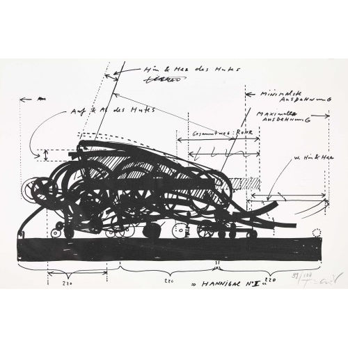 JEAN TINGUELY : 'Hanibal II' (DOBIASCHOFSKY AUKTIONEN AG)