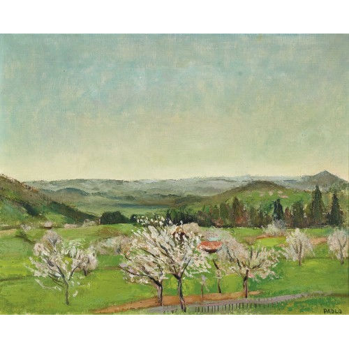 PAUL JAKOB) PAOLO (EIGTL. M�LLER : 'Blick in′s Land' (DOBIASCHOFSKY AUKTIONEN AG)