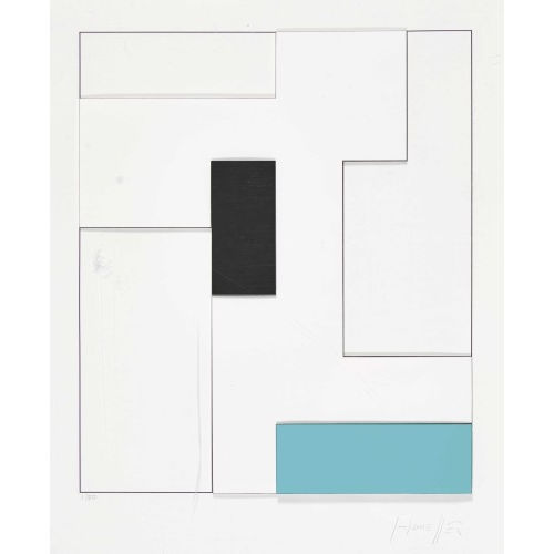 GOTTFRIED HONEGGER : Geometrische Komposition (DOBIASCHOFSKY AUKTIONEN AG)