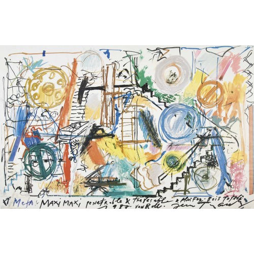 JEAN TINGUELY : 'Meta Maxi Maxi' (DOBIASCHOFSKY AUKTIONEN AG)