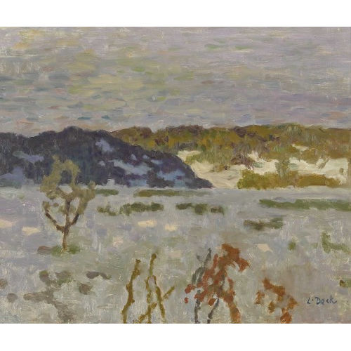 LEO DECK : 'Winter im Jura' (DOBIASCHOFSKY AUKTIONEN AG)
