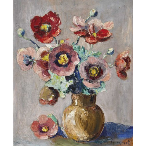 MAX ROBERT THEYNET : Bouquet d′an�mones (DOBIASCHOFSKY AUKTIONEN AG)