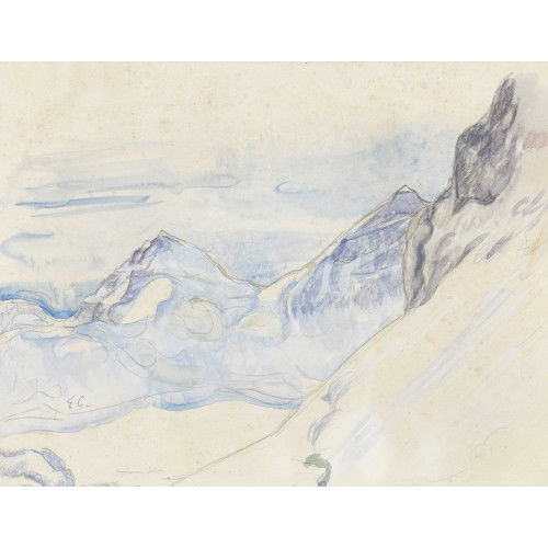 EMIL CARDINAUX : Berglandschaft (DOBIASCHOFSKY AUKTIONEN AG)