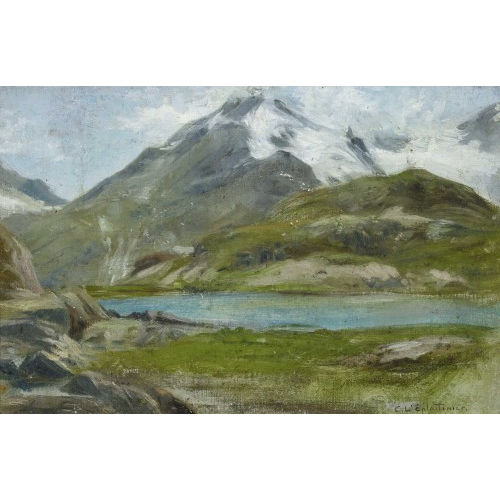CHARLES L′EPLATTENIER : Bergsee (DOBIASCHOFSKY AUKTIONEN AG)