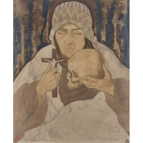 CHARLES-CLOS OLSOMMER : 'M�ditation profonde' (DOBIASCHOFSKY AUKTIONEN AG)