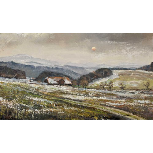 MAX CL�MENT : Landschaft in Abendsonne (DOBIASCHOFSKY AUKTIONEN AG)