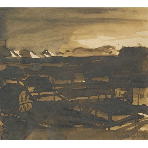 FRED STAUFFER : Emmentaler Landschaft (DOBIASCHOFSKY AUKTIONEN AG)