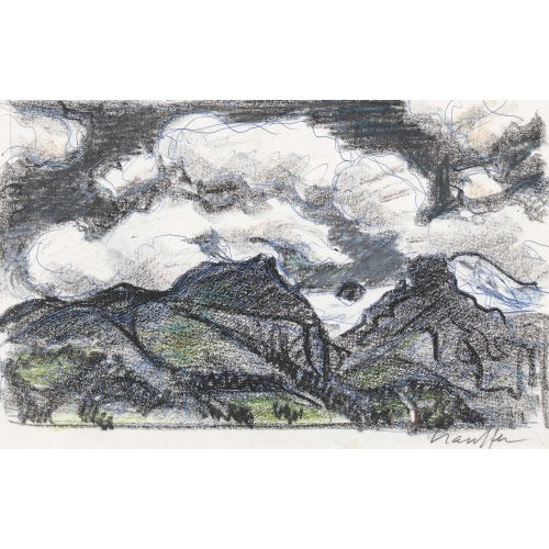 FRED STAUFFER : Bergkette (DOBIASCHOFSKY AUKTIONEN AG)