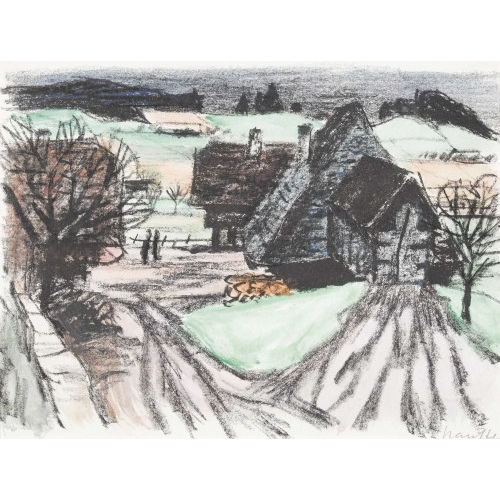 FRED STAUFFER : Bauernhaus (DOBIASCHOFSKY AUKTIONEN AG)
