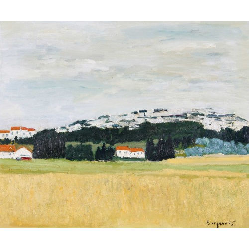 GEORGES BORGEAUD : 'Maussane, Provence' (DOBIASCHOFSKY AUKTIONEN AG)