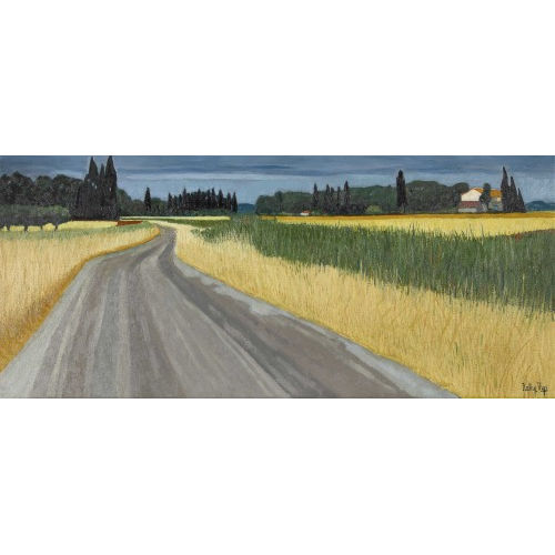 KATHY (EIGTL. THYS-BILL THYS : Sommerliche Feldlandschaft (DOBIASCHOFSKY AUKTIONEN AG)