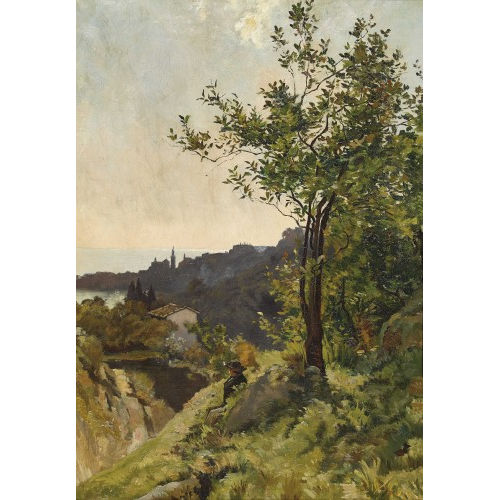 CHARLES-�DOUARD DU BOIS : Citronier pr�s de Menton (DOBIASCHOFSKY AUKTIONEN AG)