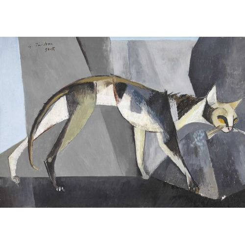 GOTTFRIED TRITTEN : Katze (DOBIASCHOFSKY AUKTIONEN AG)