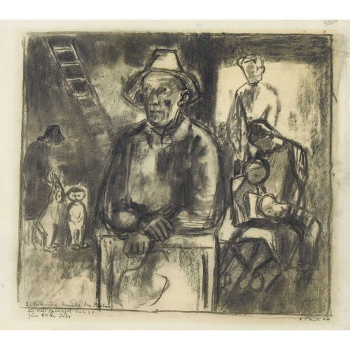 FRITZ EDUARD PAULI : 'Familie des Malers' (DOBIASCHOFSKY AUKTIONEN AG)
