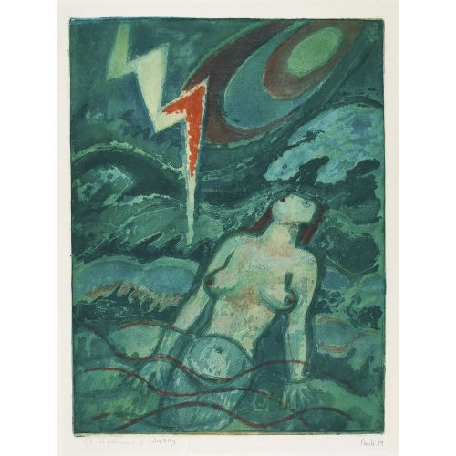 FRITZ EDUARD PAULI : 'Il fulmine / Der Blitz' (DOBIASCHOFSKY AUKTIONEN AG)