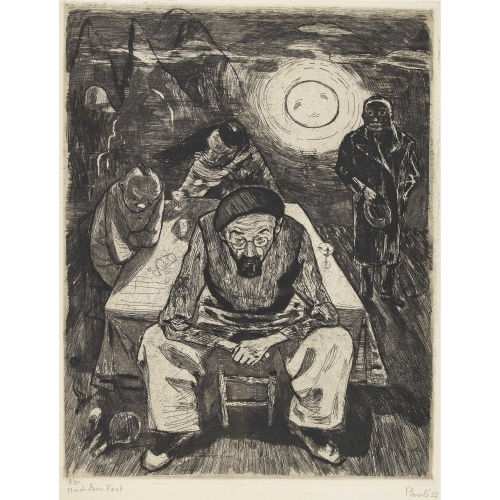 FRITZ EDUARD PAULI : 'Nach dem Fest' (DOBIASCHOFSKY AUKTIONEN AG)