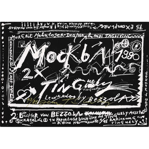 JEAN TINGUELY : 'Tinguely in Moskau (Mockba)' (DOBIASCHOFSKY AUKTIONEN AG)