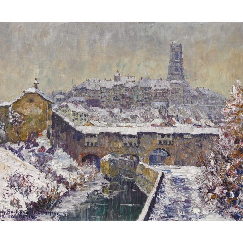 CHARLES BAILLON-VINCENNES : 'Fribourg' (DOBIASCHOFSKY AUKTIONEN AG)