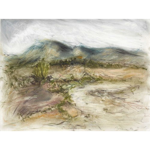 HANSJ�RG BRUNNER : 'Landschaft bei Horta' (DOBIASCHOFSKY AUKTIONEN AG)