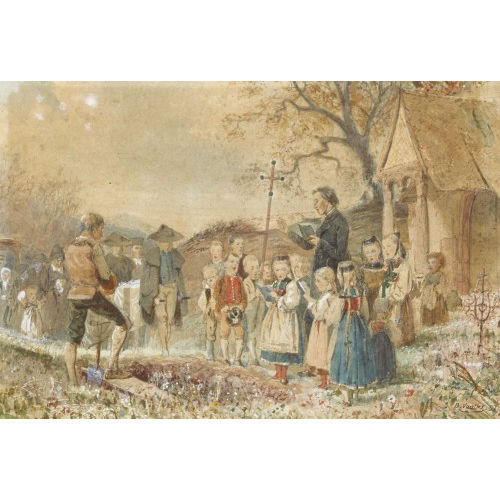 BENJAMIN I VAUTIER : 'Le dernier adieu' (DOBIASCHOFSKY AUKTIONEN AG)