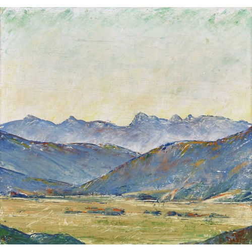 LOUIS D�RR : Weite Landschaft mit Bergpanorama (DOBIASCHOFSKY AUKTIONEN AG)