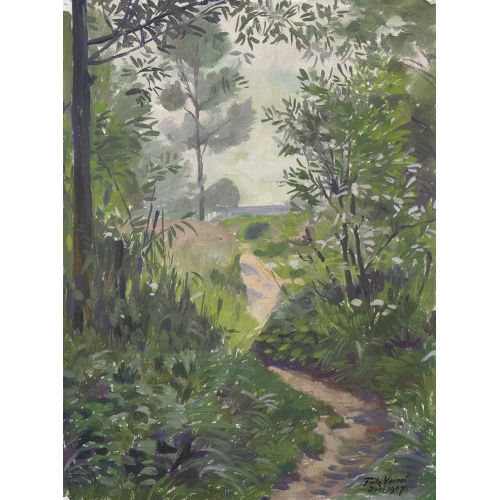 FRITZ VOIROL : Sommerliche Wegpartie (DOBIASCHOFSKY AUKTIONEN AG)