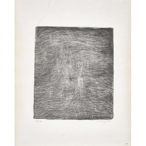 MARK TOBEY : 'Gesicht' (DOBIASCHOFSKY AUKTIONEN AG)