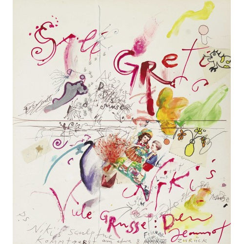 JEAN TINGUELY : 'Sali Greti' (DOBIASCHOFSKY AUKTIONEN AG)