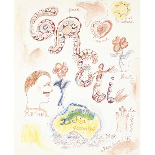 NIKI DE SAINT-PHALLE : 'Ischia vacances' (DOBIASCHOFSKY AUKTIONEN AG)