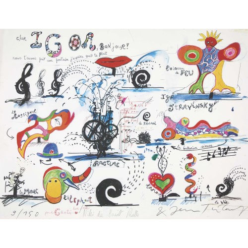 JEAN TINGUELY : 'Igor Bonjour' (DOBIASCHOFSKY AUKTIONEN AG)