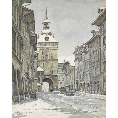 PIERRE CH�TILLON : 'K�figturm' (DOBIASCHOFSKY AUKTIONEN AG)