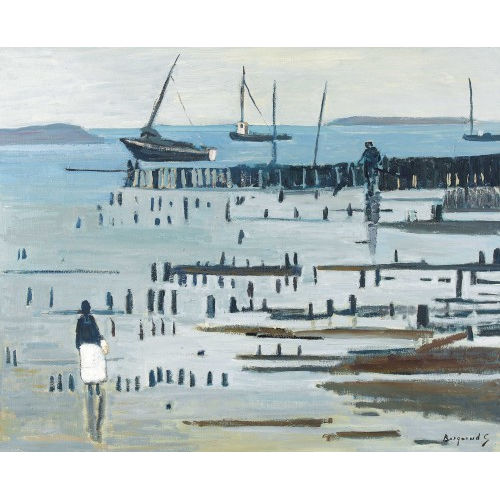 GEORGES BORGEAUD : 'Arcachon France' (DOBIASCHOFSKY AUKTIONEN AG)